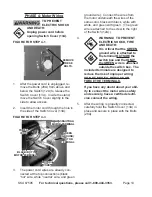 Preview for 14 page of Central Machinery 67595 Set Up And Operating Instructions Manual