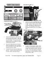 Preview for 15 page of Central Machinery 67595 Set Up And Operating Instructions Manual