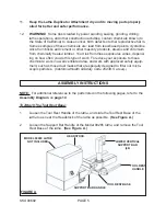 Предварительный просмотр 5 страницы Central Machinery 90692 Assembly And Operating Instructions Manual