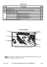 Предварительный просмотр 7 страницы Central Machinery 90752 Owner'S Manual & Safety Instructions