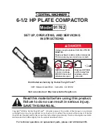 Central Machinery 91762 Set-Up & Operating Manual предпросмотр