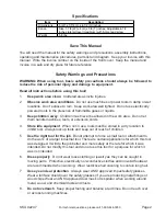 Preview for 2 page of Central Machinery 92247 Assembly And Operating Instructions Manual