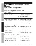 Preview for 8 page of Central Machinery 93012 Owner'S Manual & Safety Instructions