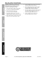 Preview for 12 page of Central Machinery 93012 Owner'S Manual & Safety Instructions