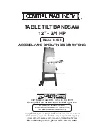 Central Machinery 94652 Assembly And Operating Instructions Manual preview