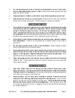 Preview for 4 page of Central Machinery 95112 Assembly And Operation Instructions Manual