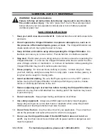 Preview for 3 page of Central Machinery 95964 Operating Instructions Manual