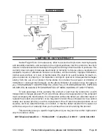 Предварительный просмотр 29 страницы Central Machinery 96549 Assembly And Operation Instructions Manual