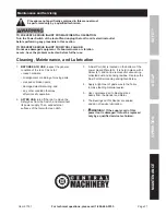 Предварительный просмотр 11 страницы Central Machinery 97181 Owner'S Manual