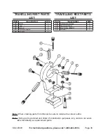 Preview for 36 page of Central Machinery CENTRAL MACHINERY 45861 Set Up And Operating Instructions Manual