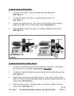 Предварительный просмотр 12 страницы Central Machinery Central Machinery 6" Belt & 9" Sander 6852 Assembly And Operating Instructions Manual