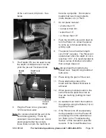 Preview for 10 page of Central Machinery CENTRAL MACHINERY 98524 Set Up And Operating Instructions Manual