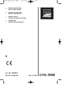 Предварительный просмотр 1 страницы Central Park 5030367 Operating Instructions Manual