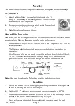 Предварительный просмотр 5 страницы Central Pneumatic Professional 91365 Assembly And Operating Instructions Manual