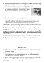 Предварительный просмотр 6 страницы Central Pneumatic Professional 91365 Assembly And Operating Instructions Manual