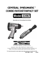 Central Pneumatic 33567 Assembly and Assembly And Operating Instructions Manual preview