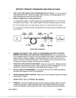 Preview for 4 page of Central Pneumatic 46524 Assembly And Operating Instructions Manual