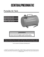 Preview for 1 page of Central Pneumatic 65594 Manual