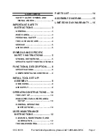 Preview for 2 page of Central Pneumatic 66881 Set Up And Operating Instructions Manual