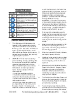 Preview for 6 page of Central Pneumatic 66881 Set Up And Operating Instructions Manual