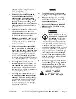 Preview for 4 page of Central Pneumatic 66902 Set Up And Operating Instructions Manual