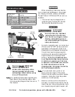 Предварительный просмотр 7 страницы Central Pneumatic 68022 Set Up And Operating Instructions Manual