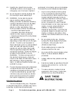 Preview for 6 page of Central Pneumatic 68023 Set Up And Operating Instructions Manual