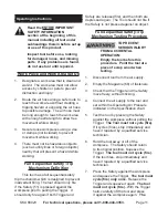 Preview for 11 page of Central Pneumatic 68023 Set Up And Operating Instructions Manual