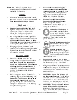 Preview for 3 page of Central Pneumatic 68024 Set Up And Operating Instructions Manual