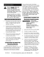 Preview for 11 page of Central Pneumatic 68024 Set Up And Operating Instructions Manual