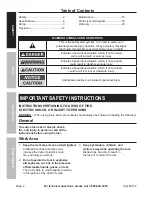 Предварительный просмотр 2 страницы Central Pneumatic 68152 Owner'S Manual And Safety Instructions