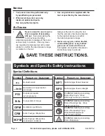 Предварительный просмотр 4 страницы Central Pneumatic 68152 Owner'S Manual And Safety Instructions