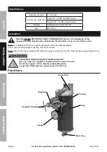 Предварительный просмотр 4 страницы Central Pneumatic 68247 Owner'S Manual & Safety Instructions