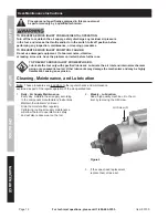 Preview for 12 page of Central Pneumatic 93100 Owner'S Manual And Safety Instructions