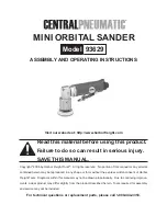 Central Pneumatic 93629 Assembly And Operating Instructions Manual preview