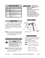 Предварительный просмотр 5 страницы Central Pneumatic 97456 Set Up And Operating Instructions Manual