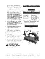 Предварительный просмотр 6 страницы Central Pneumatic 97956 Set Up And Operating Instructions Manual