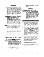 Preview for 7 page of Central Pneumatic 99659 Set Up And Operating Instructions Manual