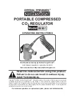 Preview for 1 page of Central Pneumatic PROFESSIONAL 99901 Operating Instructions Manual