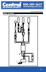 Предварительный просмотр 11 страницы CENTRAL RESTAURANT PRODUCTS 69K-126 Instruction Manual