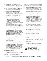 Preview for 6 page of CentralPneumatic 68018 Set Up And Operating Instructions Manual