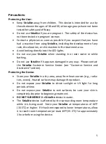 Preview for 11 page of Centre Light Solutions Strialite 1011 Instructions For Use Manual