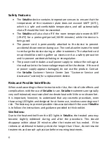 Preview for 12 page of Centre Light Solutions Strialite 1011 Instructions For Use Manual