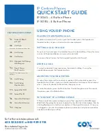 Preview for 1 page of Centrex IP 504G Quick Start Manual