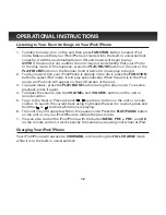 Preview for 12 page of Centrios 1218694 Instruction Manual