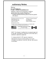 Preview for 8 page of Centrios QLM0100410 User Manual