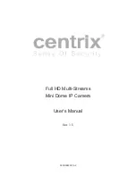 Centrix MD20IR User Manual предпросмотр