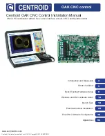 Preview for 1 page of Centroid OAK Installation Manual