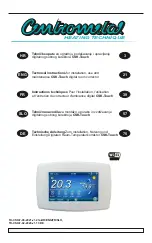 Preview for 2 page of Centrometal CSK-Touch Technical Instructions