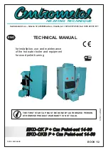 Centrometal EKO-CK P 20 Technical Manual preview